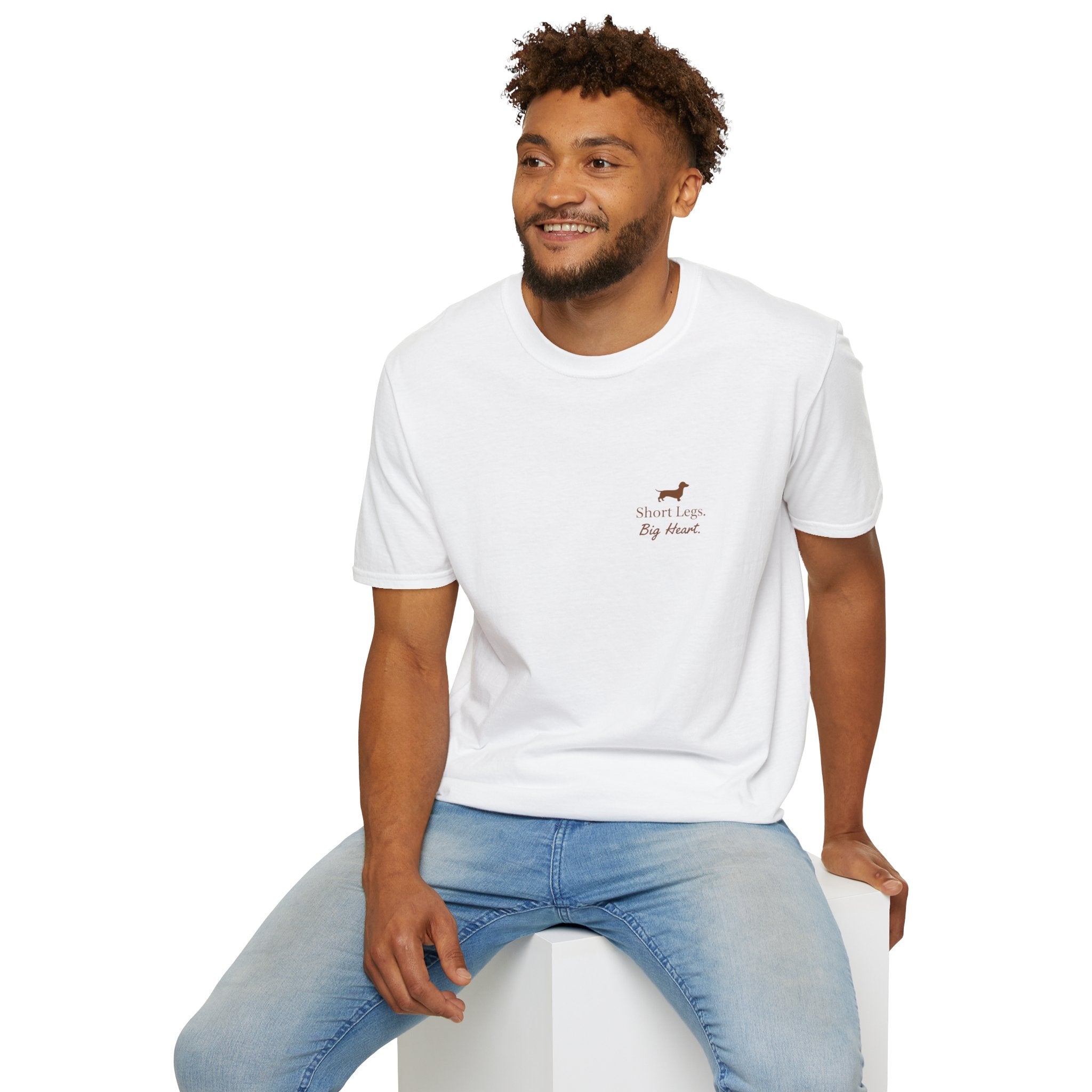 Dachshund “Short Legs, Big Heart” T‑Shirt