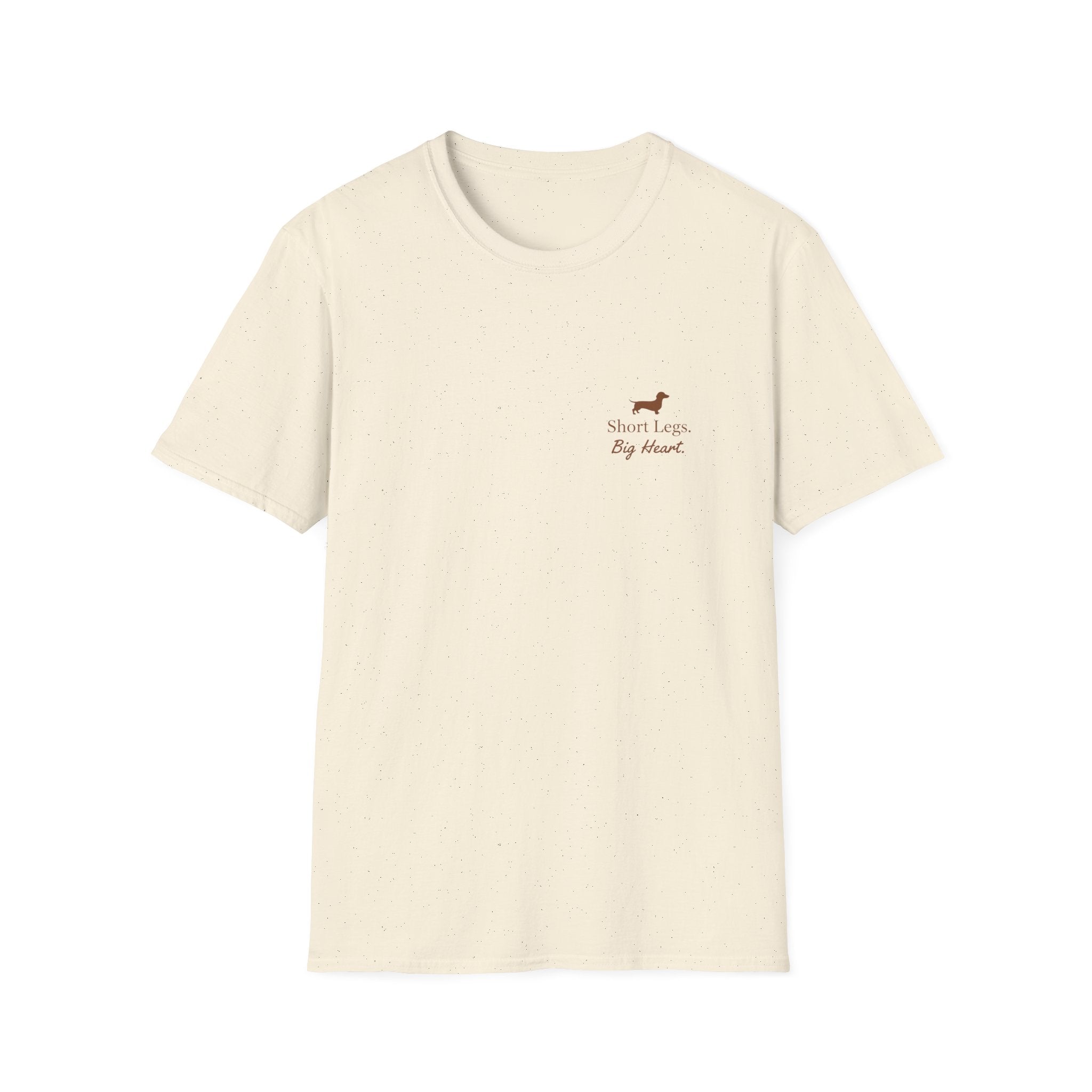 Dachshund “Short Legs, Big Heart” T‑Shirt