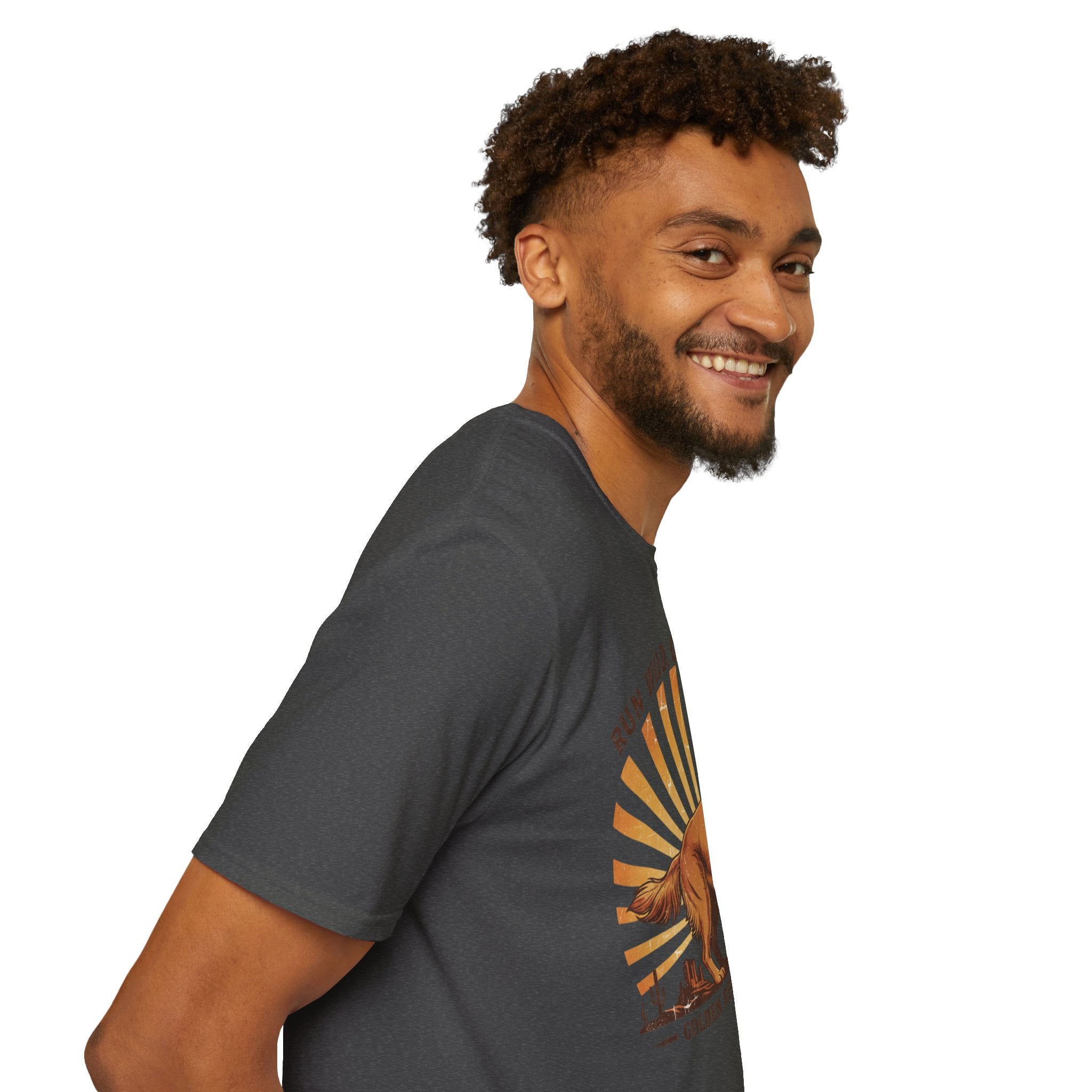 Run Wild Golden Heart T-Shirt — Golden Retriever Graphic Tee