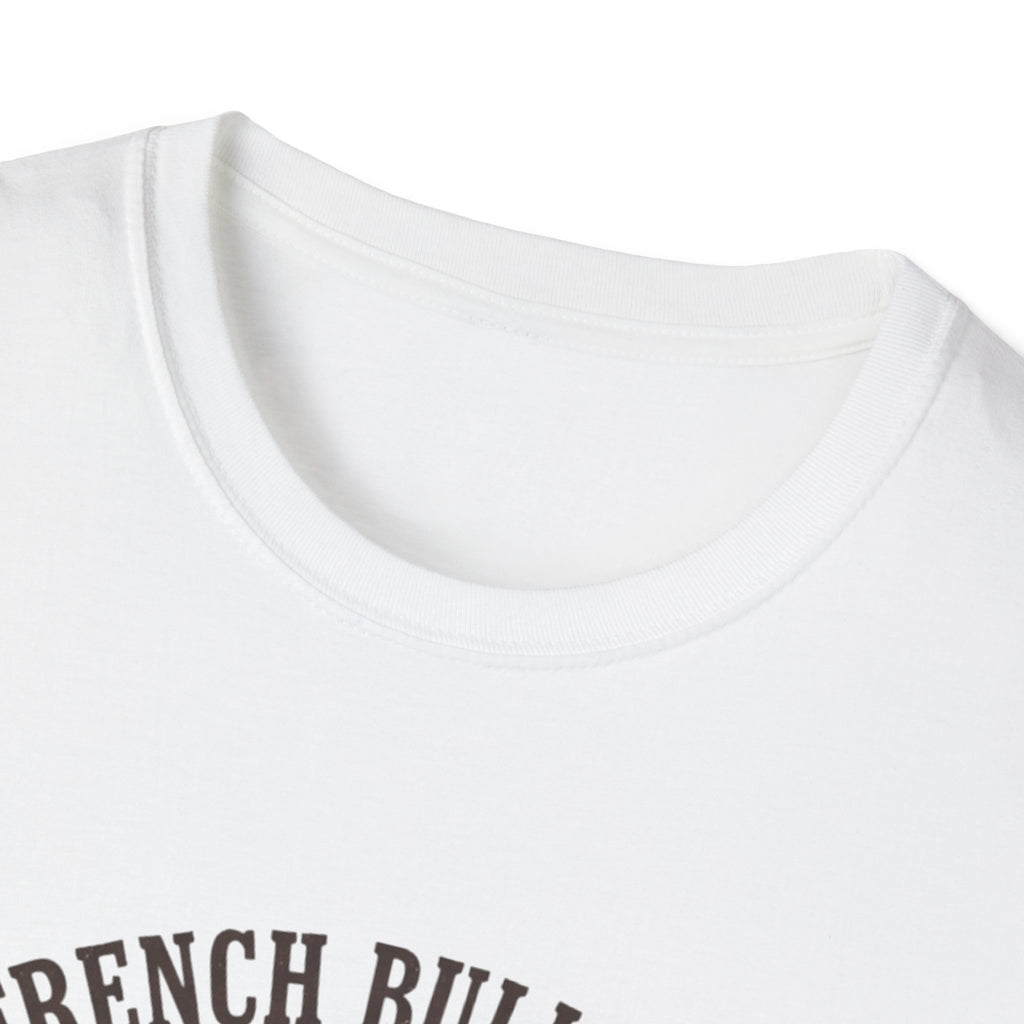 French Bulldog Social Club T-Shirt — Retro Crest Graphic Tee for Dog Lovers