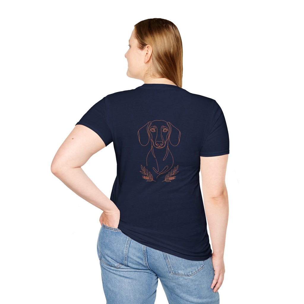 Dachshund “Short Legs, Big Heart” T‑Shirt