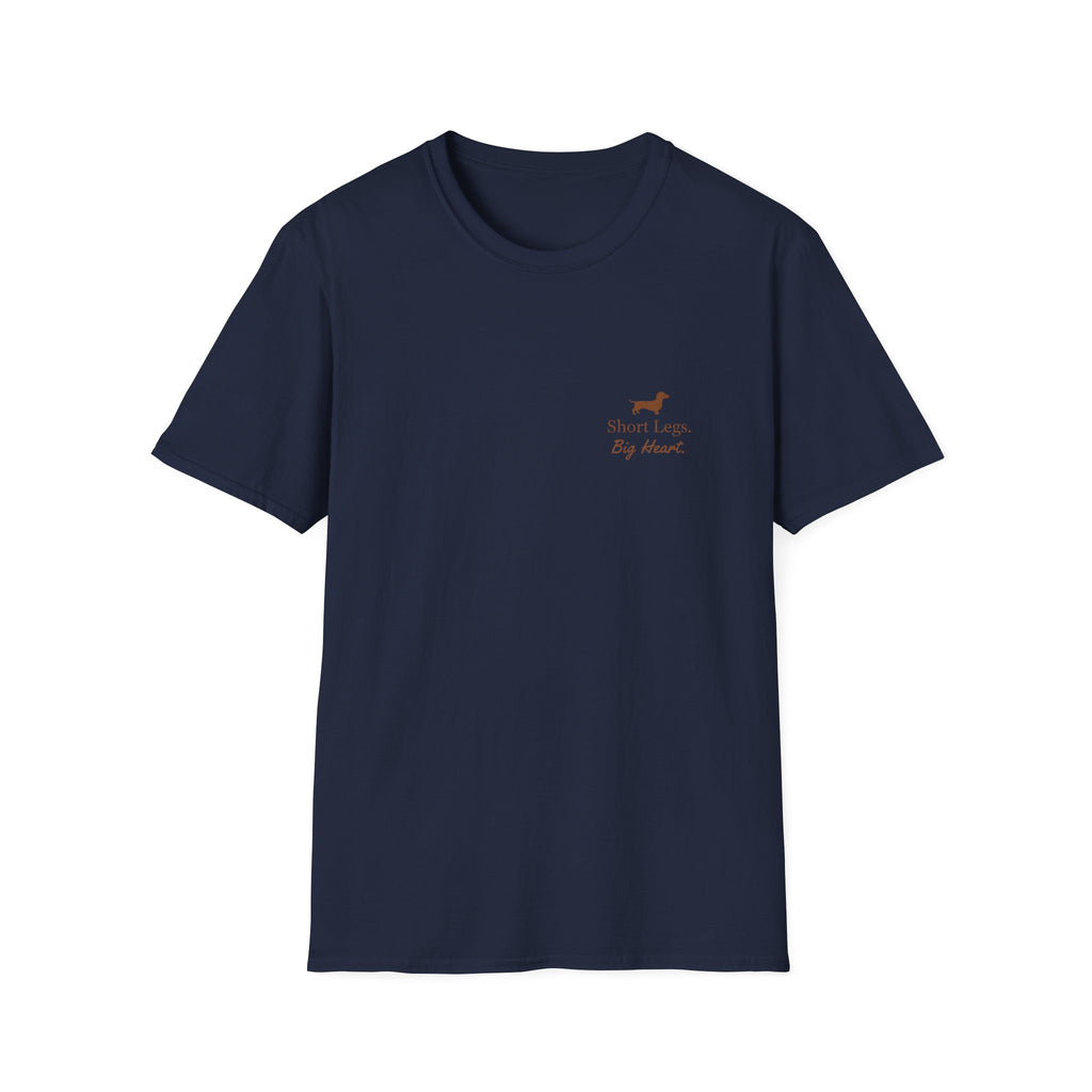 Dachshund “Short Legs, Big Heart” T‑Shirt