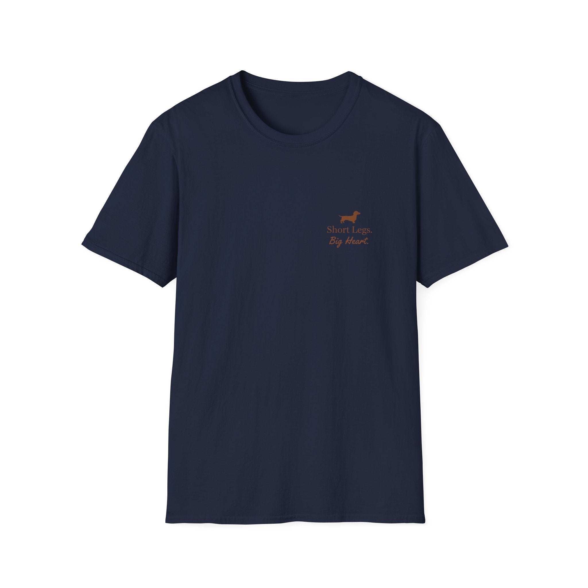 Dachshund “Short Legs, Big Heart” T‑Shirt