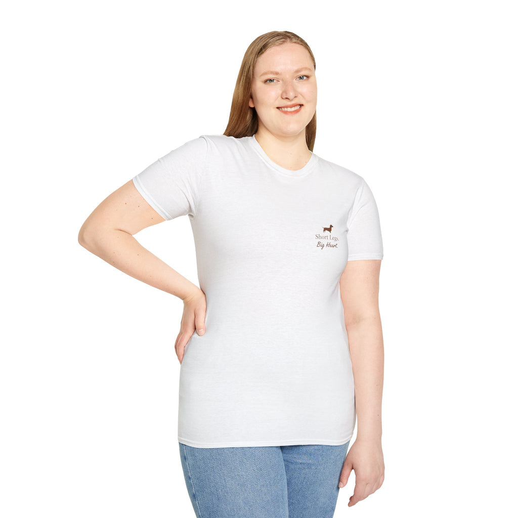 Dachshund “Short Legs, Big Heart” T‑Shirt