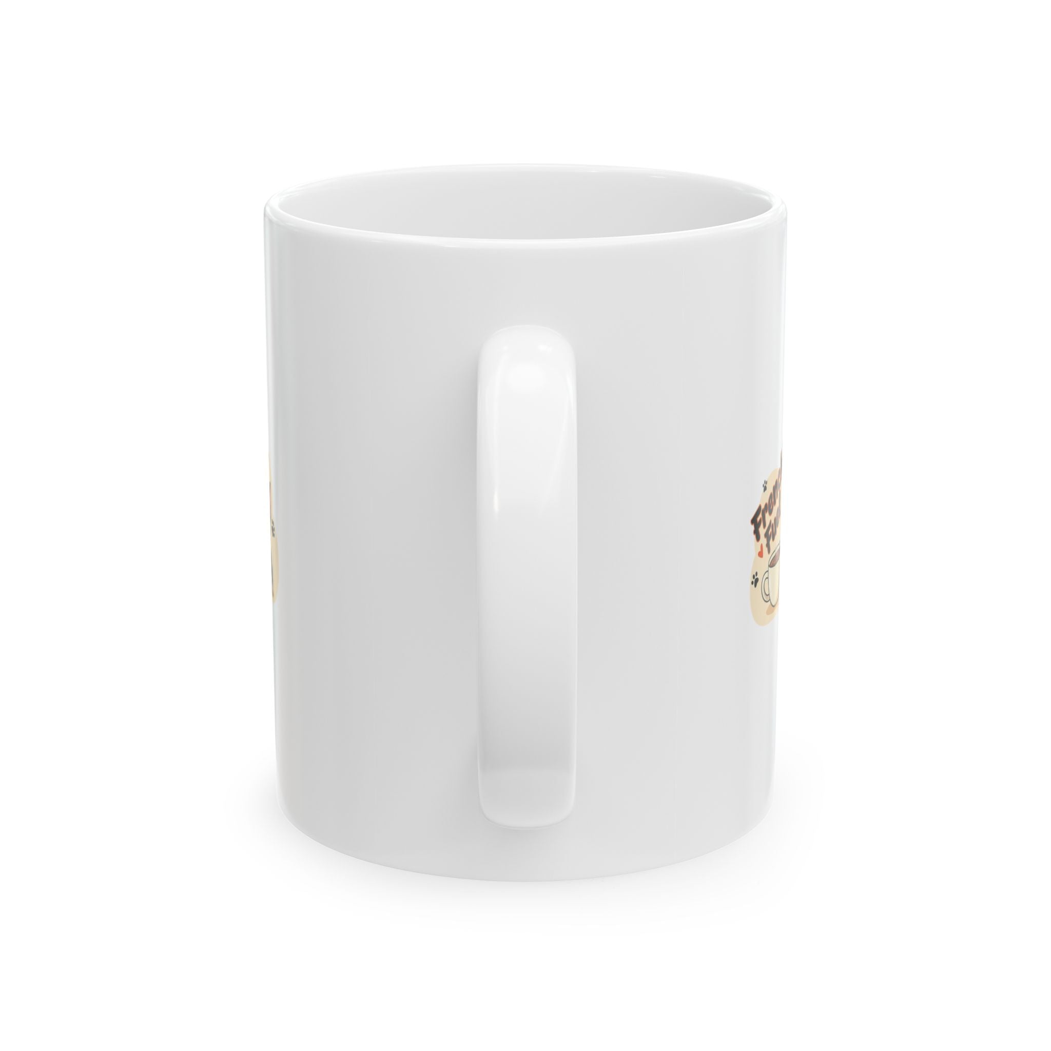 Frenchie Fuel Ceramic Mug – Cute French Bulldog Coffee Cup (11oz, 15oz)