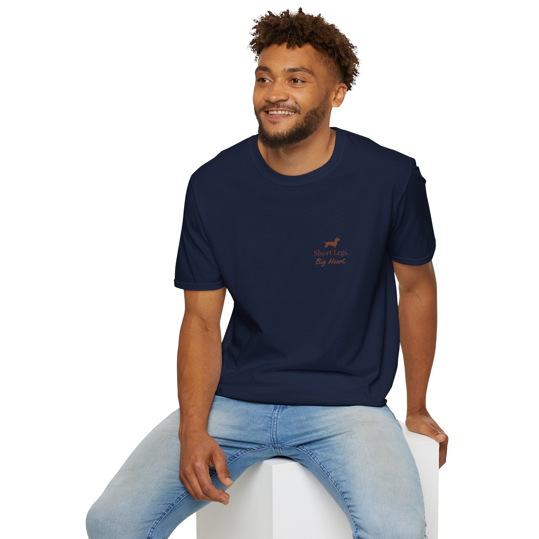 Dachshund “Short Legs, Big Heart” T‑Shirt