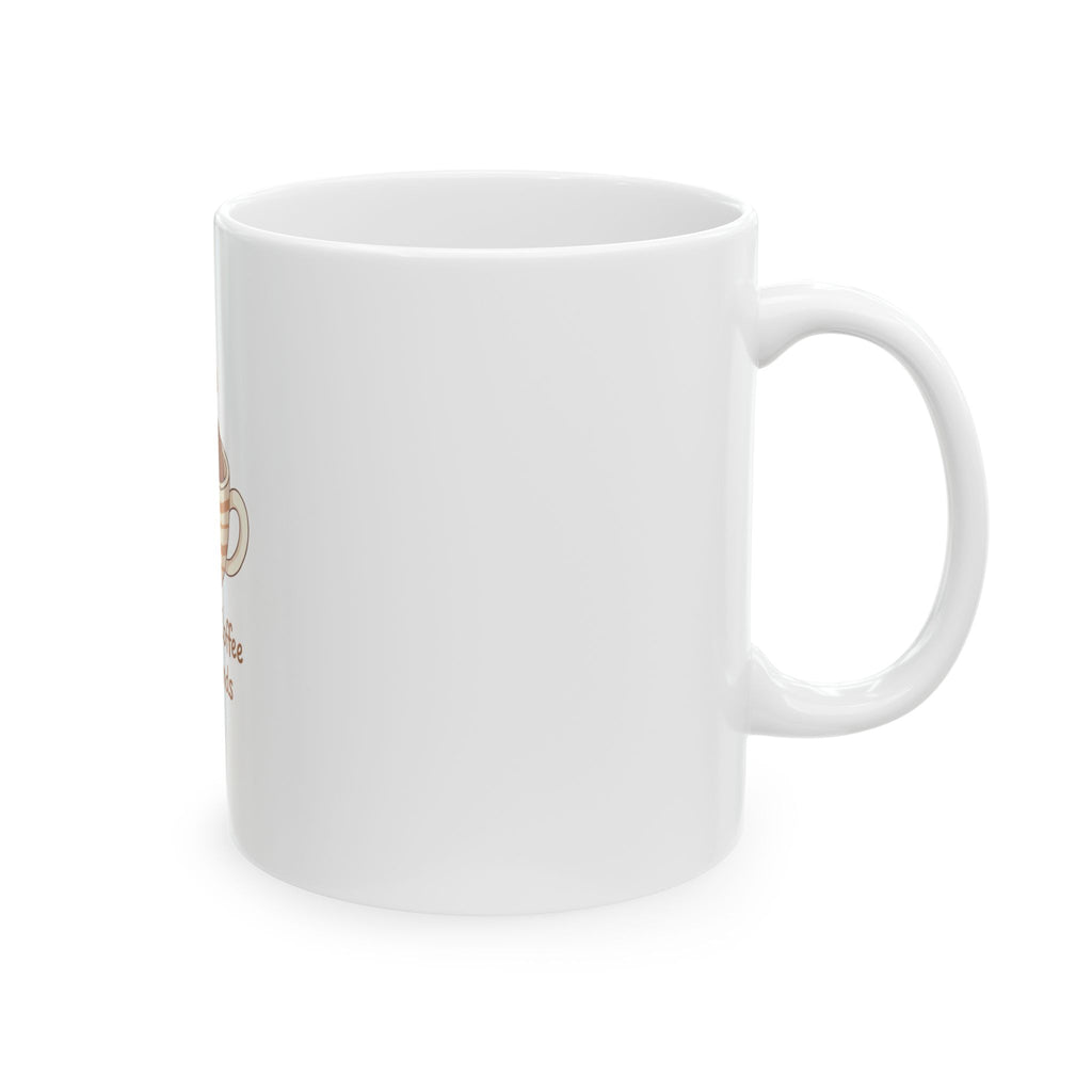 Fueled by Coffee & Dachshunds Mug — Cute Dachshund Coffee Cup (11oz/15oz)