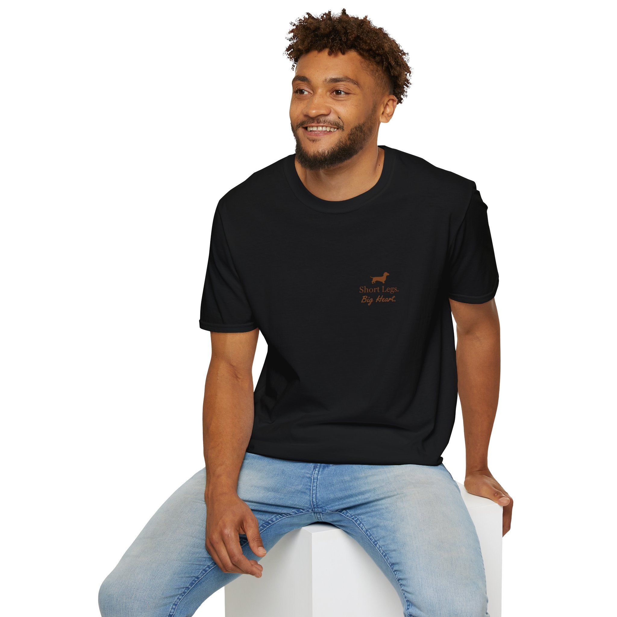 Dachshund “Short Legs, Big Heart” T‑Shirt