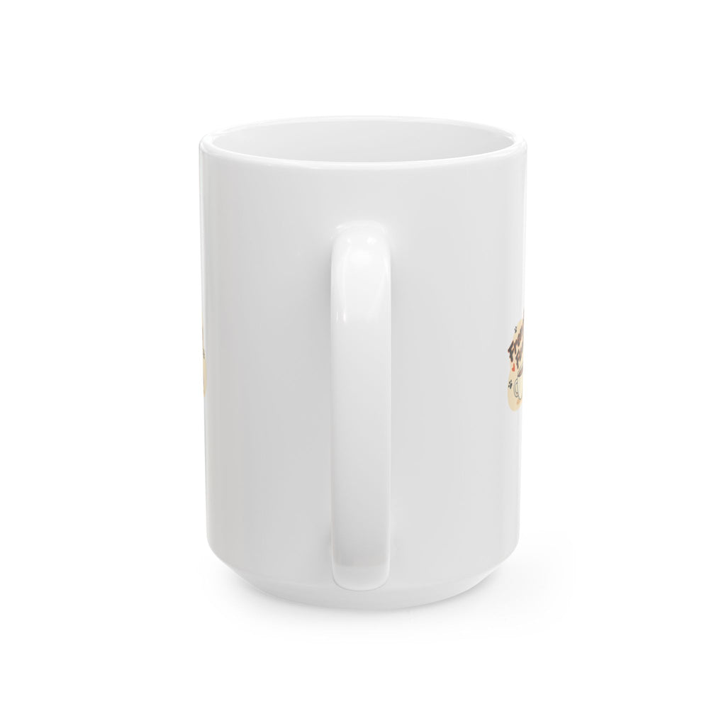 Frenchie Fuel Ceramic Mug – Cute French Bulldog Coffee Cup (11oz, 15oz)