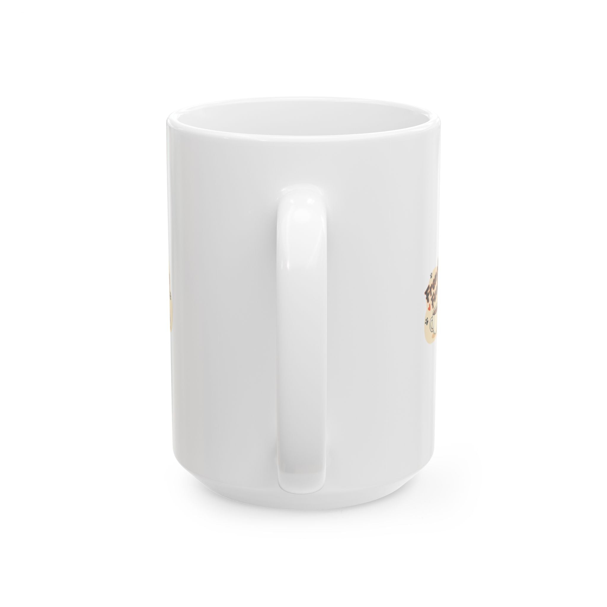 Frenchie Fuel Ceramic Mug – Cute French Bulldog Coffee Cup (11oz, 15oz)