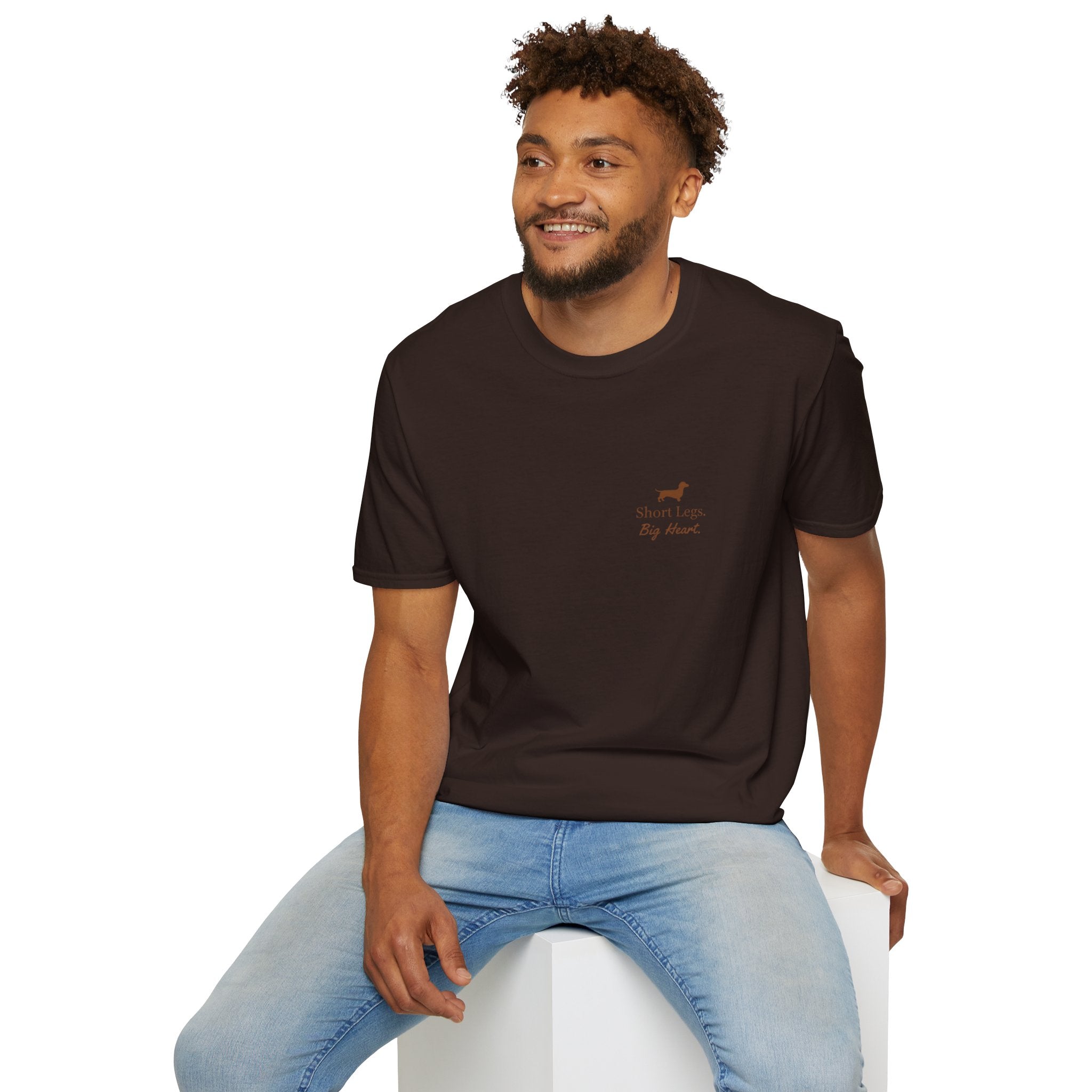 Dachshund “Short Legs, Big Heart” T‑Shirt