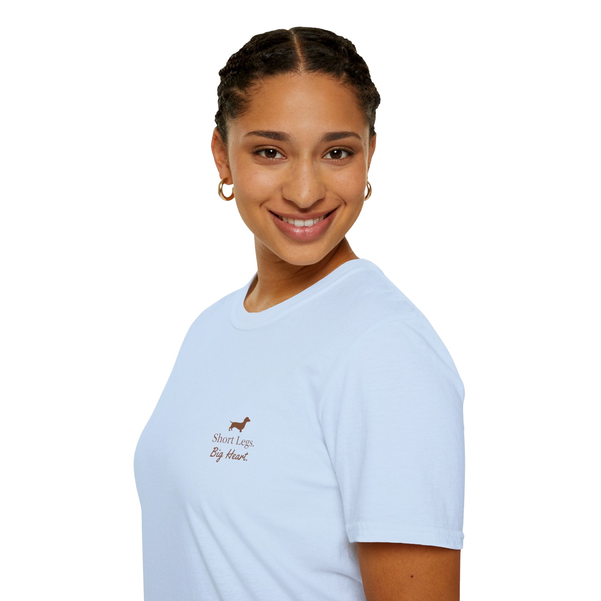 Dachshund “Short Legs, Big Heart” T‑Shirt