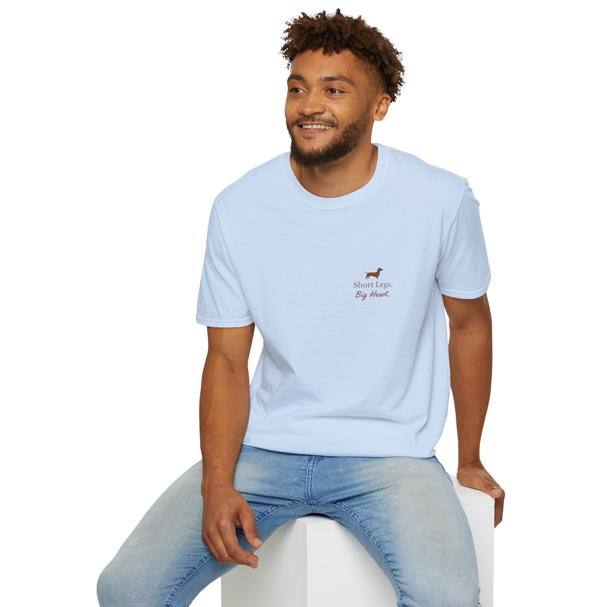 Dachshund “Short Legs, Big Heart” T‑Shirt